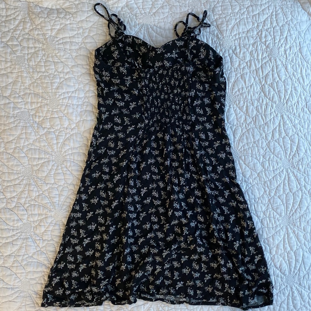 American Eagle Tie Strap Mini Dress (Like New) - Picture 5 of 5